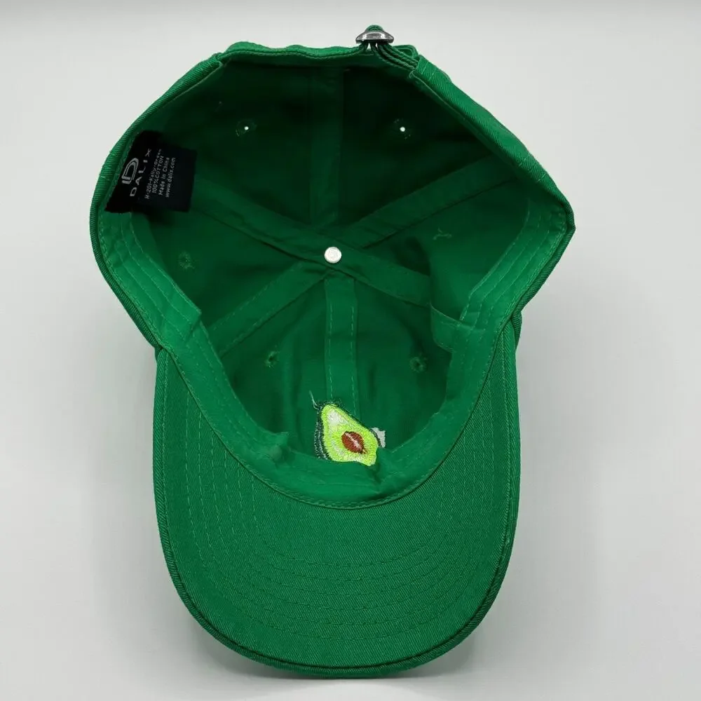 DALIX Avocado Embroidered Green Baseball Cap Fun Food Adjustable Strap Cap